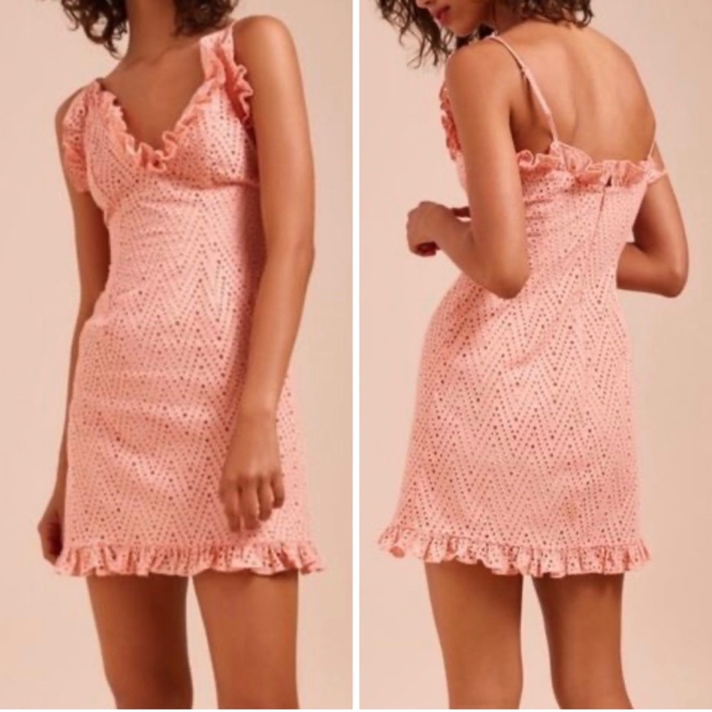 C/MEO Collective Runaways Mini Dress Sherbet, S